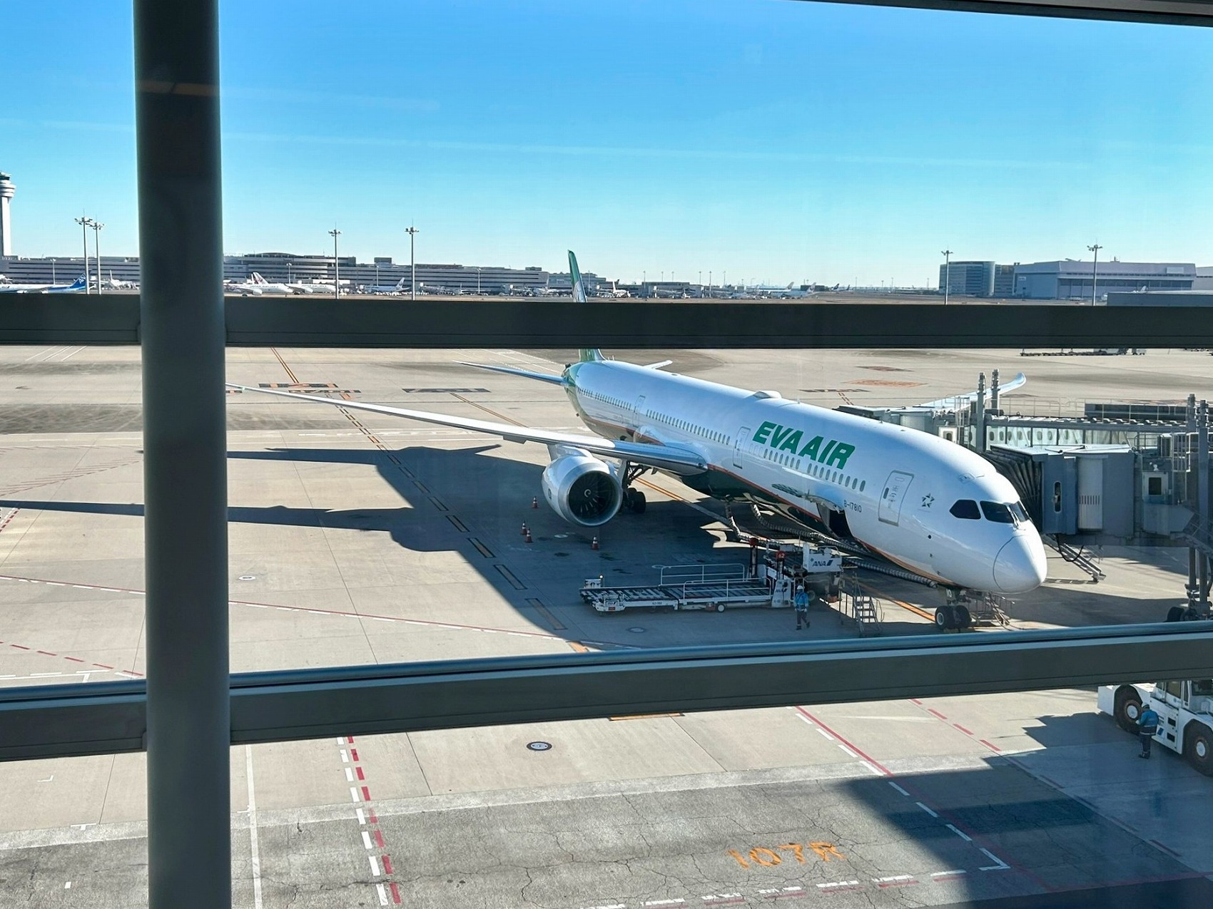 【搭乗レポ】エバー航空・エコノミー 羽田⇔台北松山