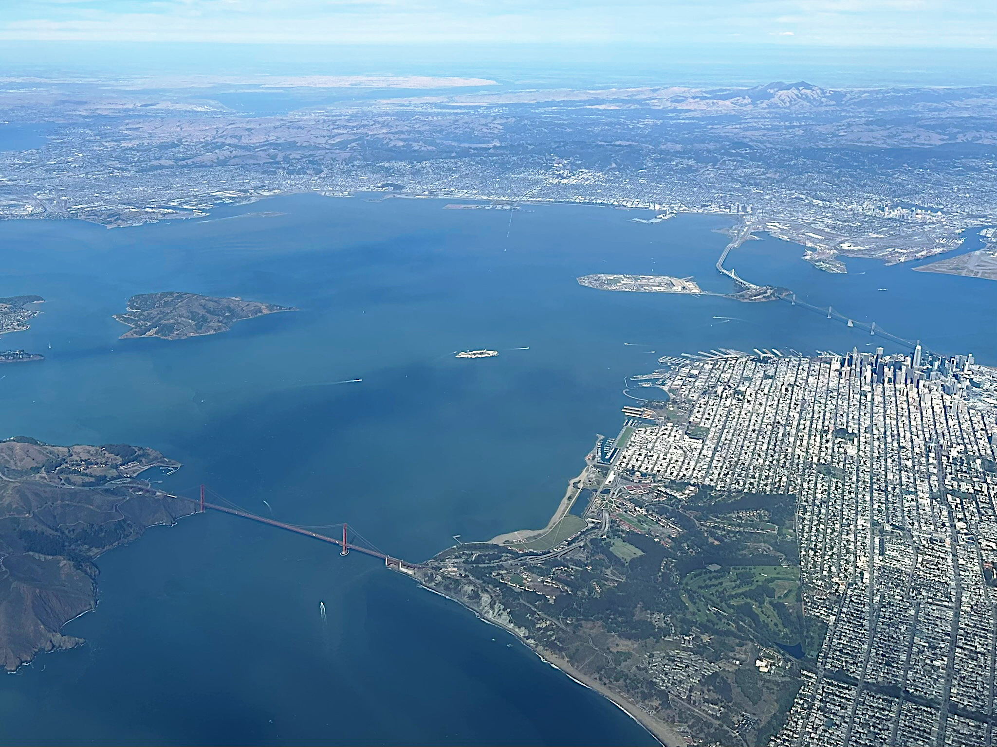 羽田からサンフランシスコ、さらに郊外へ：カリフォルニア旅1