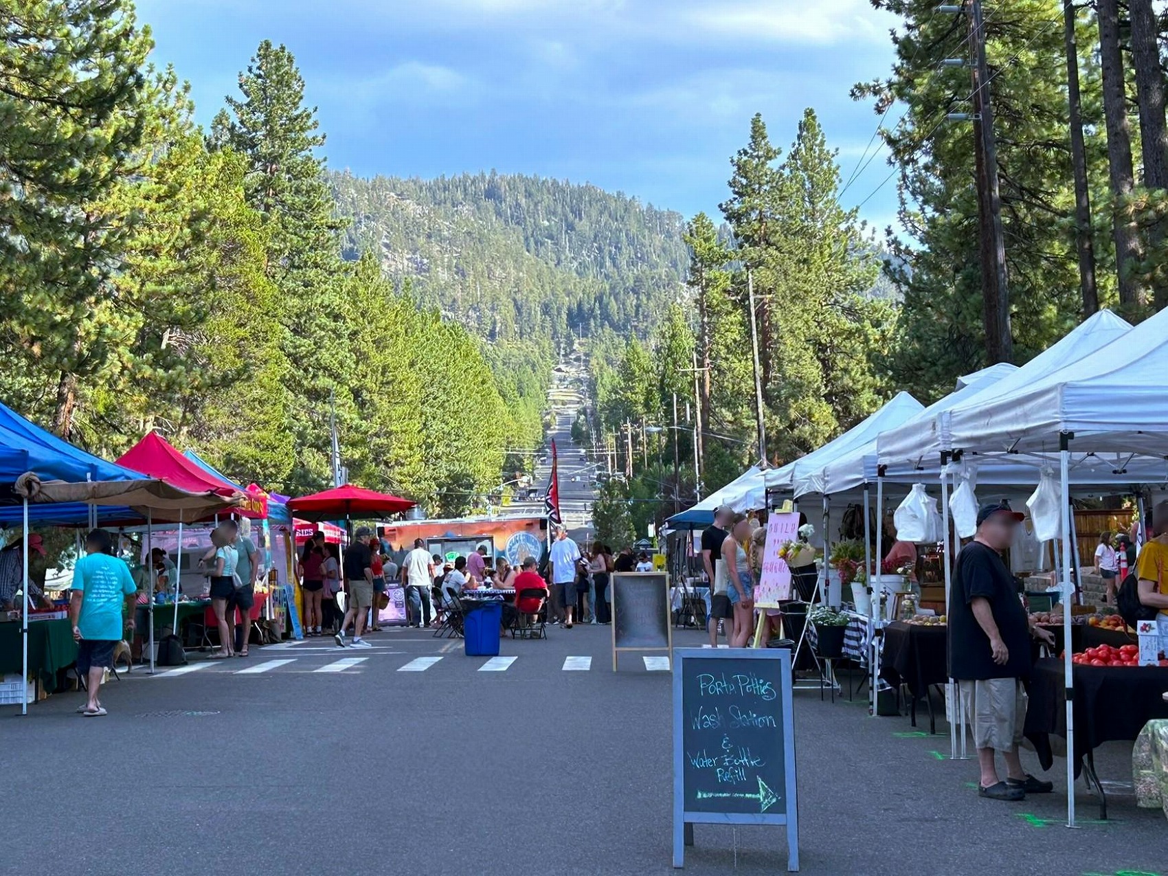 レイクタホ・ファーマーズマーケットと街散策：カリフォルニア旅7