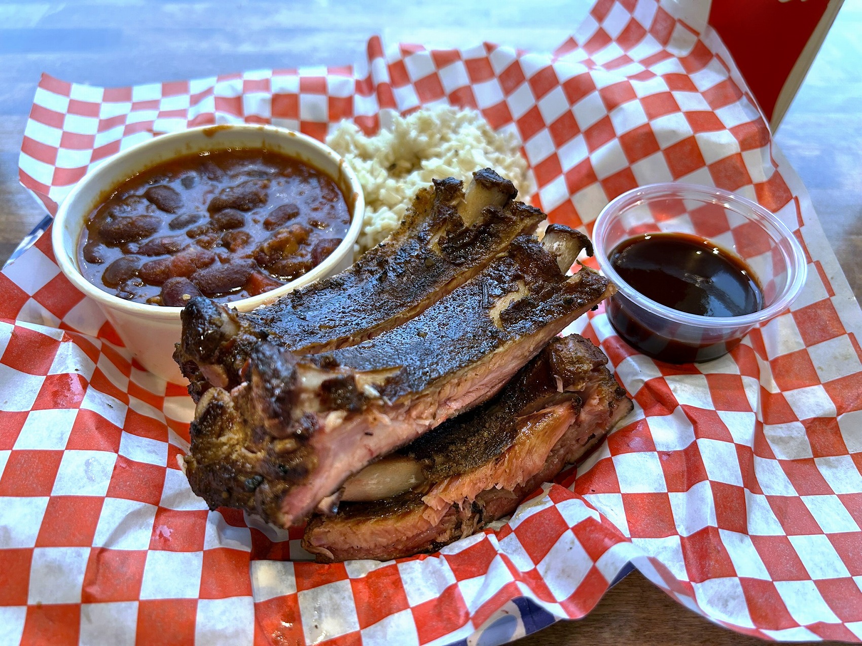 レイクタホ・アメリカンな肉ランチ＆SUSHIディナー：カリフォルニア旅10